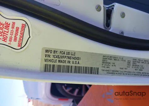 2022 Jeep Grand Wagoneer Series Ii 4X4 from USA, damaged, VIN 1C4SJVFP7NS142431